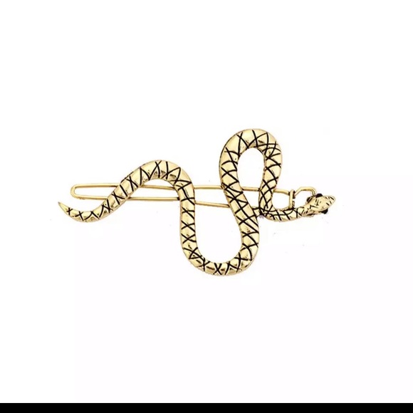 Lulus Accessories Lulusmedusa Gold Snake Hair Clips 2 Pack Poshmark